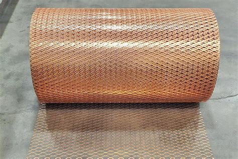 copper expanded metal sheet|copper expanded metal mesh.